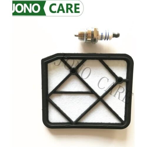 Air Filter Spark plug Efco oleo Mac 61200025BR Fits Stark Range Emak Sparta 37 37S 370S 370T 42 44