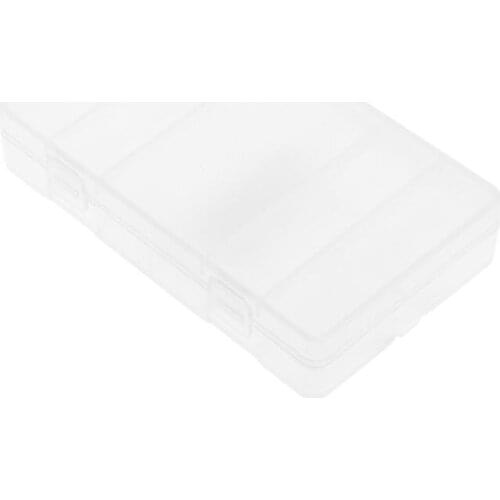 CPDD Hard Plastic Transparent Storage Box Case Cover Holder For AA / AAA Battery