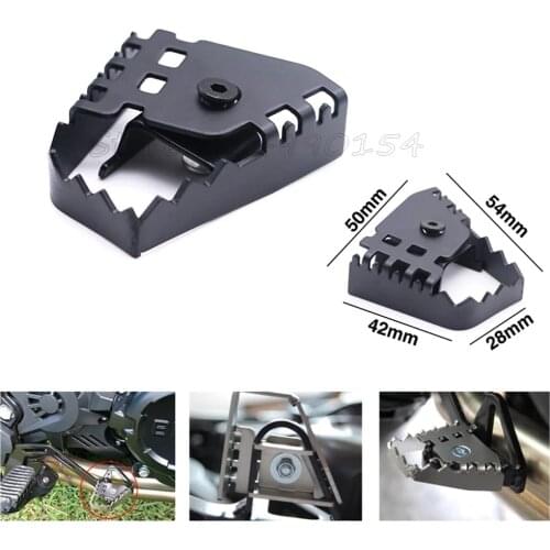 Rear Foot Brake Lever Peg Pad Extension Enlarge Extender For BMW F800GS F700GS F650GS R1150GS R1200GS R 1150/1200 GS