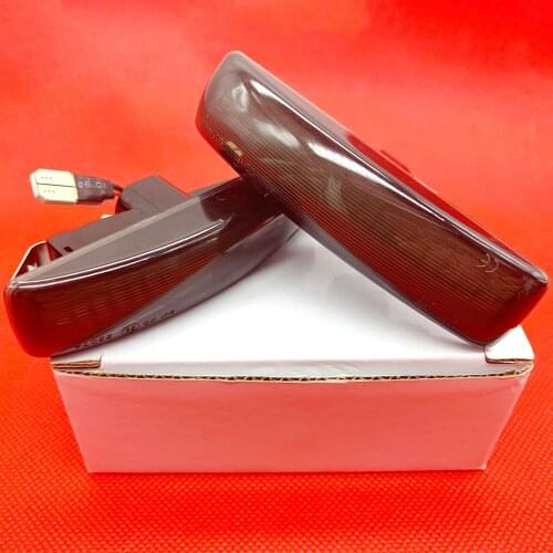 Dynamic side indicator Blinker Marker Light Smoke Black Turn Signal For Land Rover Discovery 3 4 Freeland 2 Range Rover Sport