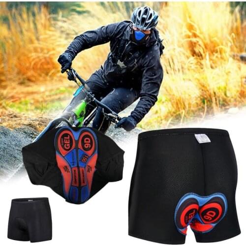 9D Gel Pad Cycling Shorts Men & Women Downhill Underwear MTB Mountain Bike Short Pants Bicycle Underpants Unisex Cycling Shorts