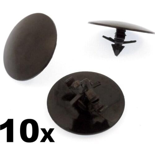 10x For Honda Plastic Retainer Fastener Clips for Bonnet Insulation / Hood Insulator