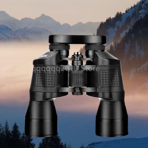 10x50 Mini Portable HD Zoom Binoculars BAK4 FMC Professional Optical Hunting Sports Outdoor Camping Travel