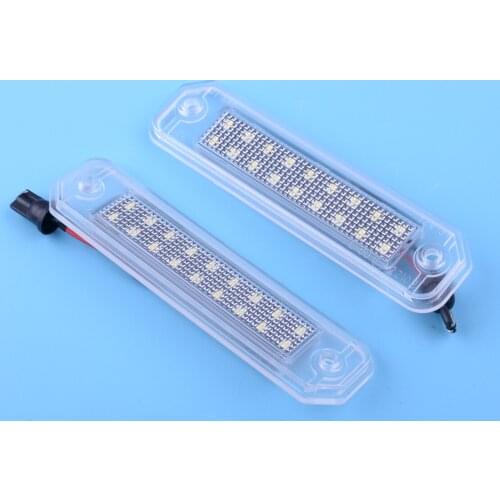 CITALL 2pcs LED License Number Plate Light Lamp Fit For Honda Civic Del Sol Trunk 1993 1994 1995 1996 1997