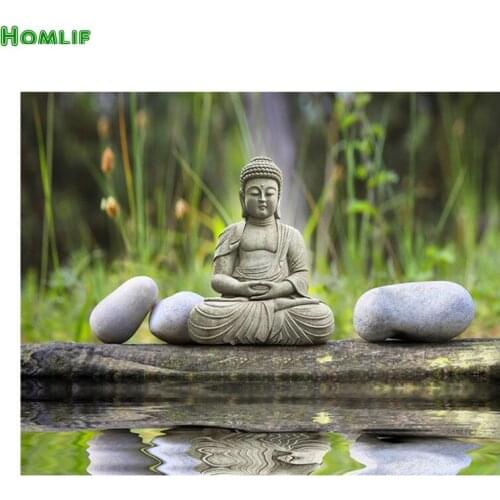 Diamond embroidery Buddha&stones 5d diy diamond painting Cross Stitch full square&round drill Rhinestone mosaic decoration