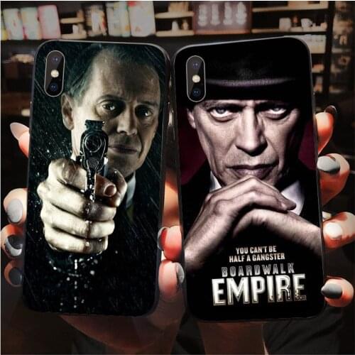 TV Play Boardwalk Empire Poster Shell Soft Phone Case For Iphone 12 Mini 11 Pro Max XS SE 2020 6 6S 7 8 Plus X XR 5 Mobile Cover