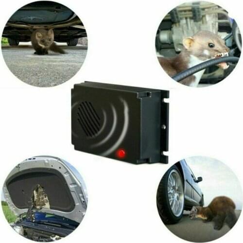 Car-styling Car Tools Ultrasonic Car Rat Repeller Rodent Repellent Automobile Vehicle Chases Rat Car Engine Care Pest Control