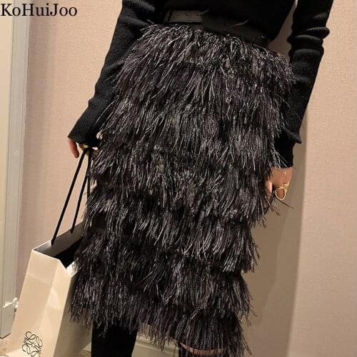 KoHuiJoo Women's Fluffy Skirts