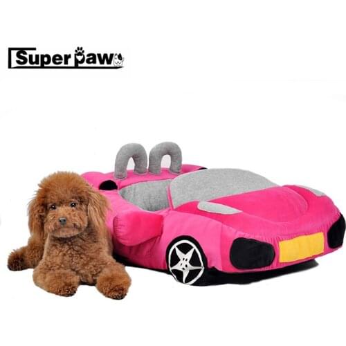 Pet Puppy Dog Bed Fashion Car Shape Soft Material Durable Nest Dogs House Warm Cushion For Small Dogs Kennel Dropshipping ARB01