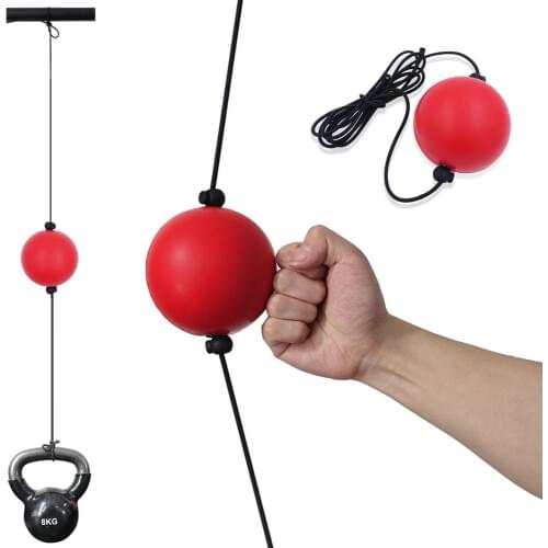 Boxing Reflex Ball PU Quick Punching Ball For Training Boxing Muay Thai MMA Fitness Speed Slimming Workout Home Gym Equipment