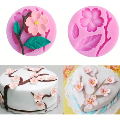 Ne Soap Cake Mold CupcaSilicone Mold 3D Flower Form Fondant Silicoke Candy Chocolate Cake Decoration Tool Diy Baking Moulds