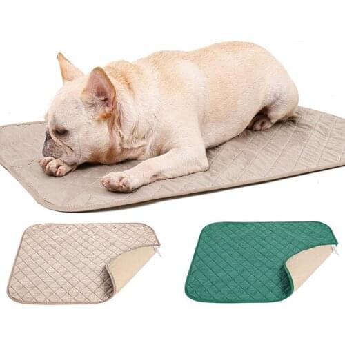 Pet Dog Washable Diaper Pad Three-layer Waterproof Pet Supplies Diapers Reusable Training Mat For Animal Rabbit Cat Seat Cover