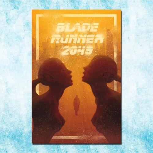 Classic Movie Blade Runner 2049 Poster Art Silk Canvas Retro Print For Home Room Decor-035