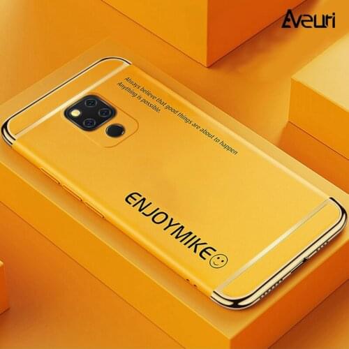 Luxury Matte PC Hard Phone Case For Huawei Mate 20X 10 20 30 40 Pro Nova 4 5Z 7i 7 SE 5 5i Pro Honor X10 Max Play3 Cover Case