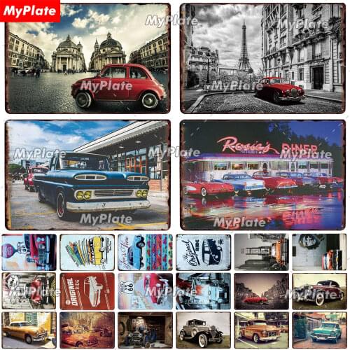 Ride Metal Sign Vintage Plaque Tin Sign Wall Decor For Garage Club Plate Crafts Art Route 66 Poster Gift Custom Wholesale