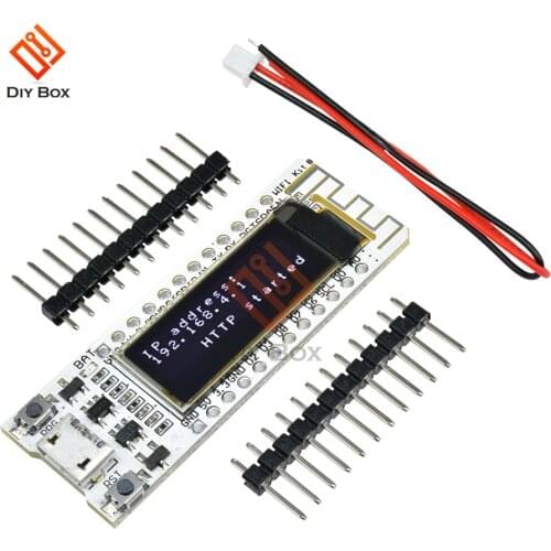 0.91'' ESP8266 WIFI Chip 0.91 inch OLED CP2014 32Mb Flash ESP 8266 Module Internet of things Board PCB NodeMcu for Arduino IOT