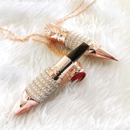 1Pc Fashion Tricolor Velvet Matte Lipstick Luxury Queen Crown Waterproof Not Sticky Makeup Long-lasting Lip Balm Cosmetic TSLM1