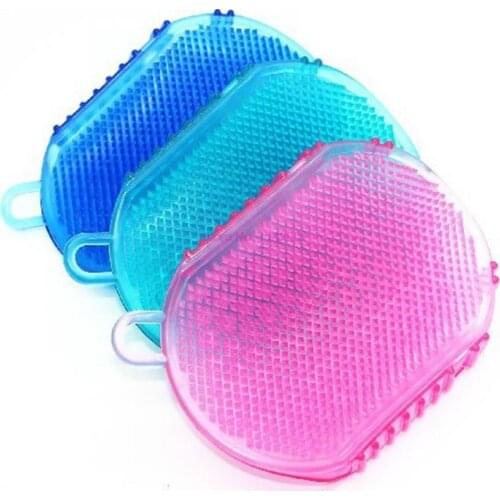 70pcs Anti Cellulite Body Massager Silicon Exfoliator brush Glove Scrub Bath Shower Brush Body Bathroom Supplies