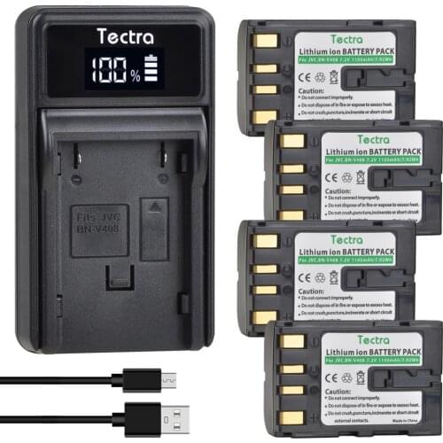 1100mAh 7.2V BN-V408U BN-V408 Battery for JVC GR-D230US GR D30 D30E D30U D30US D31EK D31US D32 Camcorder BNV408 BNV408U