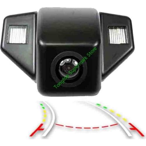 CCD 600Line Intelligent Dynamic Trajectory Tracks Rear View Camera For HONDA CRV 07-2013 Odyssey 2008 2011 NEW FIT hatackback