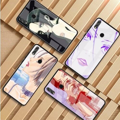 NaNa osaki Tempered Glass Phone Case For Huawei P20 P30 P40 P40 Lite Pro Psmart Mate 20 30 Cover Shell