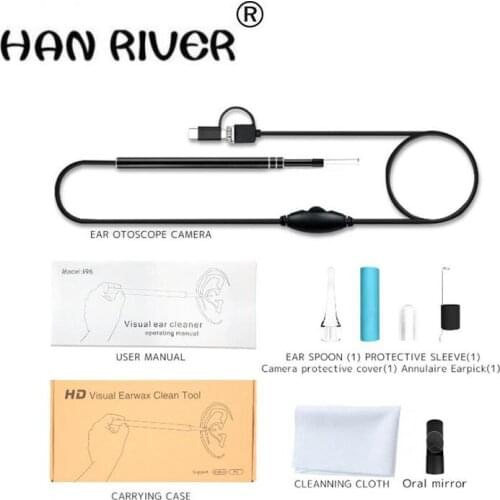 Clean ear endoscope USB hd visual visual earwax spoon ear endoscope Hd ear device