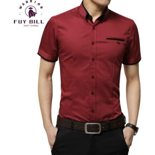 Mens Casual Shirts Fuy Bill China