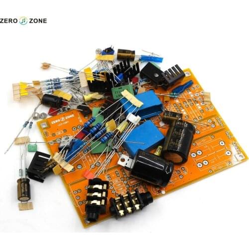 GZLOZONE Upgraded Headphone Amplifier Kit Preamplifier Kit Base On Lehmann Amp