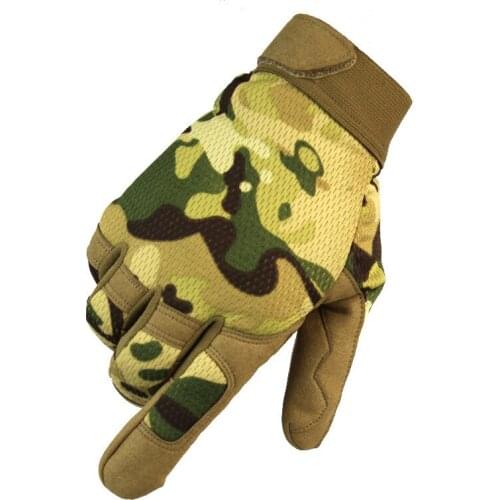Camouflage Tactical Full Finger Gloves for Army Airsoft Armor Shooting Gloves Men Winter Warmer Fleece Tactical Military Gloves