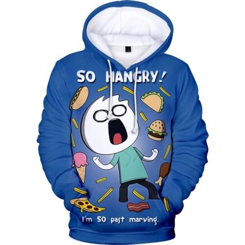 Kawaii 3D Print Alex Clark Boys girls Hoodies Anime Kids Hoody Women Men The hooded Children Alex Clark Anime Clothes