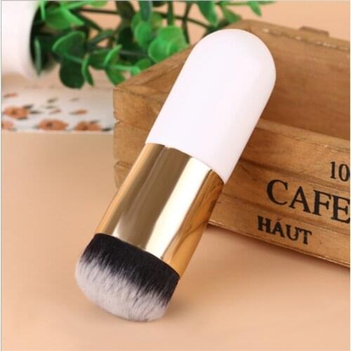 Chubby Pier Brush Foundation Brush Portable BB Cream Makeup Brush fashion 200pcs