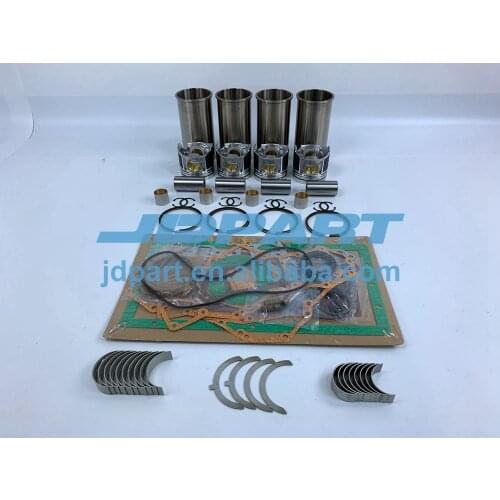 4BT Overhaul Kit With Bearings Piston Rings Full Gasket Set Liner Kit For Cummins