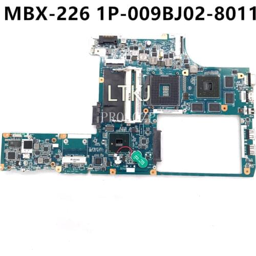 For SONY M9A0 MBX-226 Laptop motherboard 1P-009BJ02-8011 1P-009B501-8011 M9A0 A1768959A N11P-LP1-A3 GPU 100% full Tested