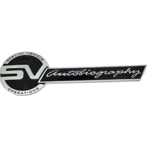 Metal Car Sticker Emblem For Land Rover Discovery Range Rover Velar Defender Freelander Auto Badge Decal Exterior Accessories