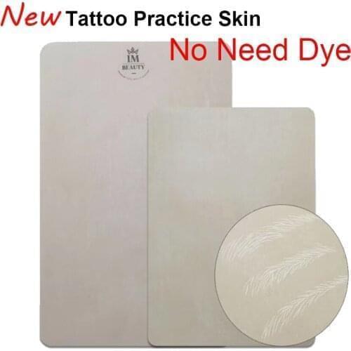 Microblading Tattoo Eyebrow Practice Skin Eyebrow Cosmetic Permanent Makeup Eyebrow Training Skin Tattoo Supplies No Ink Needed