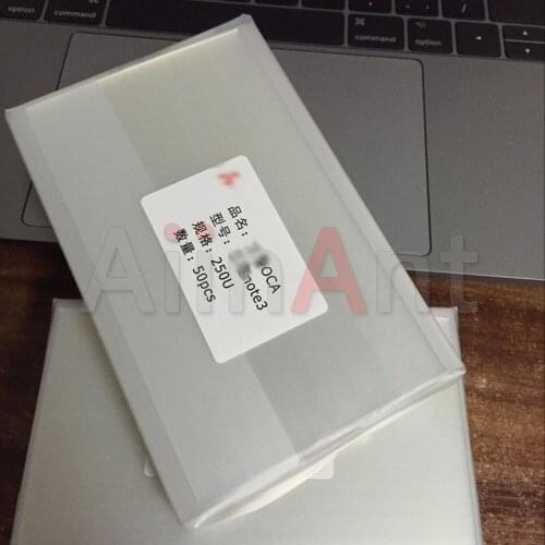 AiinAnt For Samsung Galaxy Note 2 3 4 5 8 Screen Glass Display Original OCA Optical Clear Adhesive Glue Sticker For Mitsubishi
