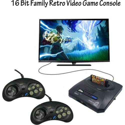 New 16 Bit Video Game Console with US and Japan Mode Switch AV-out for Original Handles Export Russia with 300 500 Classic Games