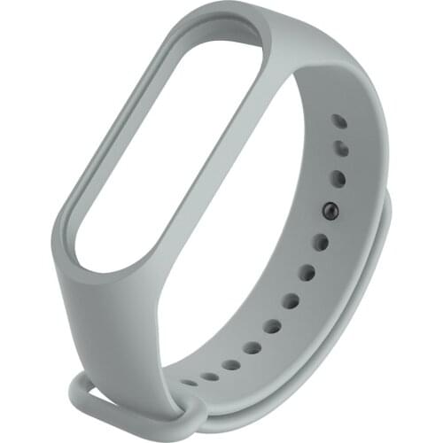 Applicable For Mi Band 4 Millet Bracelet 4 Strap Luminous Millet Silica Gel Monochrome Anti-Lost Wristband