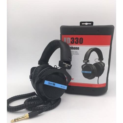 Superlux HD-330 semi-open dynamic audiophile stereo headphone clear sound soft earmuff recording monitoring gaming music headset