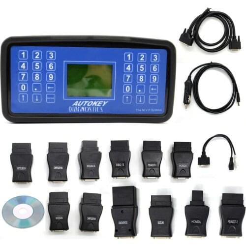 MVP Key Programmer Latest version support English/Spanish MVP Pro Key Decoder For Multi-Cars mvp m8 key maker DHL free shipping