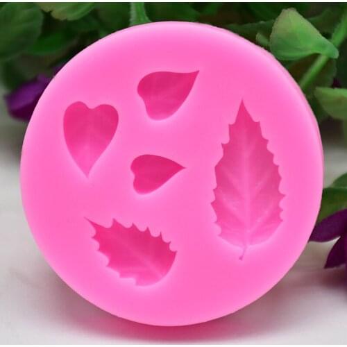 Leaves Silicone Mold Fondant Mould Cake Decorating Tools Chocolate Gumpaste Mold, Sugarcraft, Kitchen Accessories