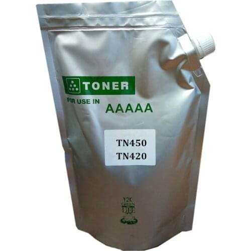 Compatible 1kg black refill toner powder for brother TN450 tn-450 tn-420 TN420 HL-2220/2230/2240D/2242D/2250DN/2270DW