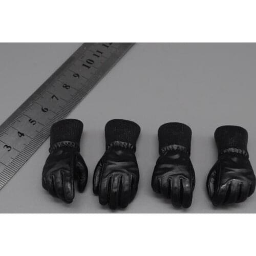 In Stock 1/6th Eenterbay EB WWII Modern Long Gloved Hand Black/Yellow and Green Color Hand Models For 12 Inch Doll Soldier