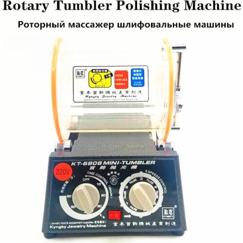 3 kg Drum Polishing Machine, Jewelry Rotary Tumbler, Tumbling Mini-Tumbler Rotary Tumbler Polishing Machine Jewelry Polisher