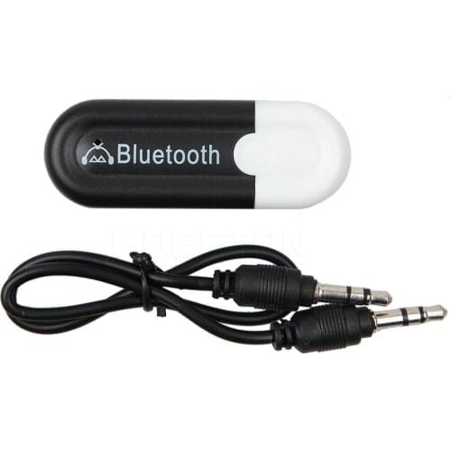 High quality Blutooth Music Audio Receiver Wireless Stereo 3.5mm Jack Bluetooth USB A2DP Adapter Dongle for Car AUX Android/IOS
