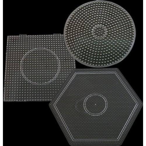 Yant Jouet 2.6mm Hama Beads Pegboard Template Board Tool Circular Square Educational DIY Figure Material Board