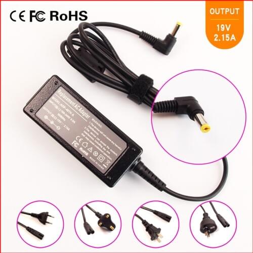 19V 2.15A Laptop/Netbook Ac Power Adapter Charger For Aspire One D250 D255 D255e D265 AO522 NAV50 D270 D533 A150 1830TZ AOD150