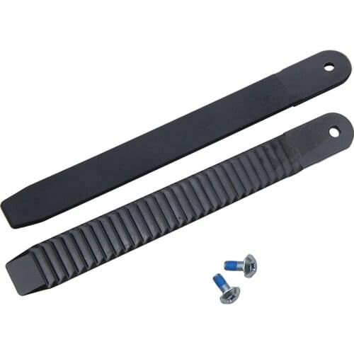 1 pair (2pieces )Snowboard Ankle Ladder Strap Binding Replacement Black