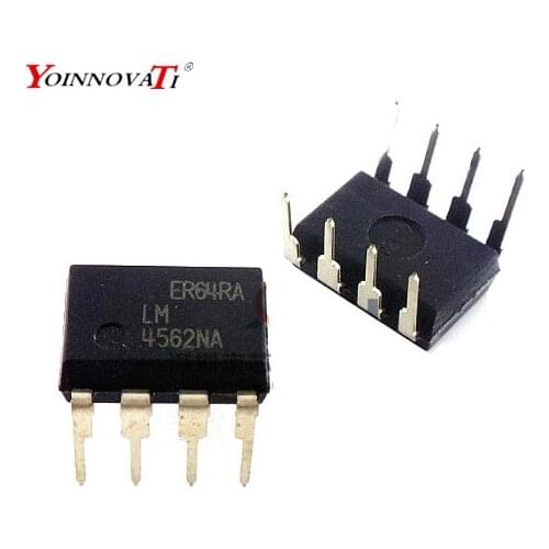 10/lot LM4562NA LM4562 DIP8 IC