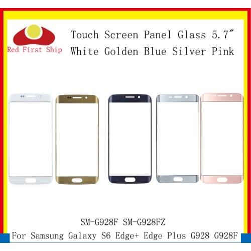 10Pcs/lot Touch Screen For Samsung Galaxy S6 Edge Plus G928 G928F Touch Panel Front Outer S6 Edge+ SM-G928F LCD Glass Lens